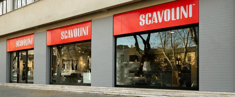 La facciata dello Scavolini Store Jesi