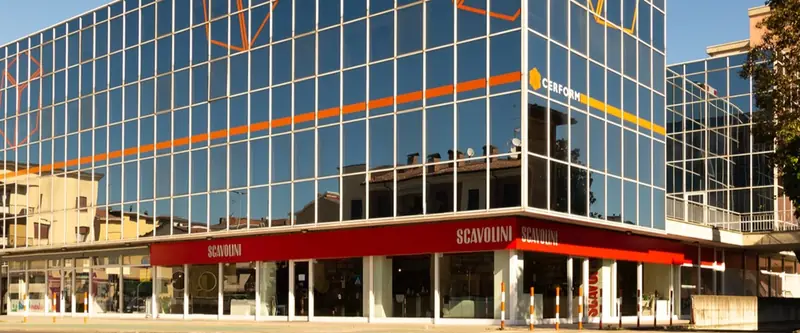 La facciata dello Scavolini Store Sassuolo